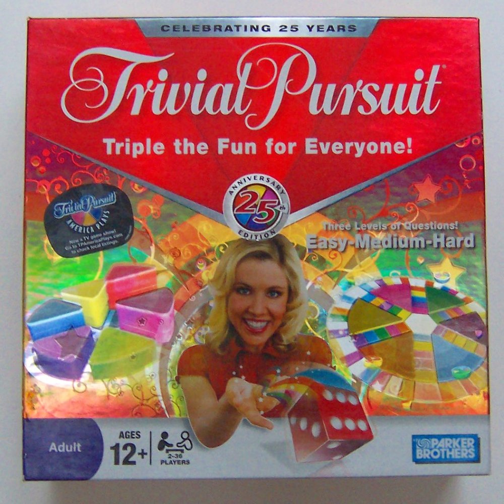 PARKER BROTHERS Trivial Pursuit Boardgame